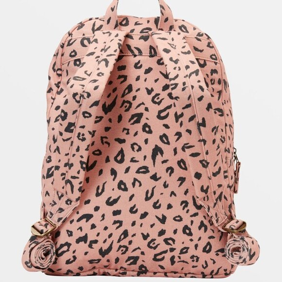 Billabong Schools Out Dusty Peach Canvas Backpack/NWT - Picture 3 of 14
